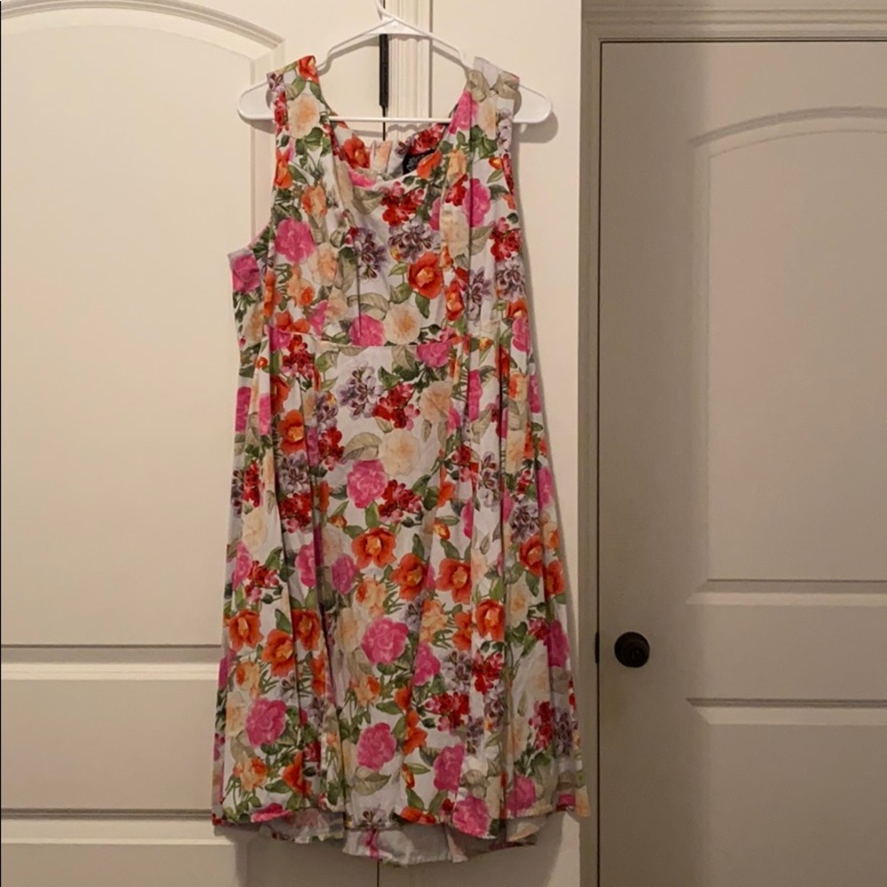 Cotton Floral Dress
